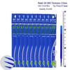 Mofumo 0.5mm Erasable Needle Tip Blue Refill for Students