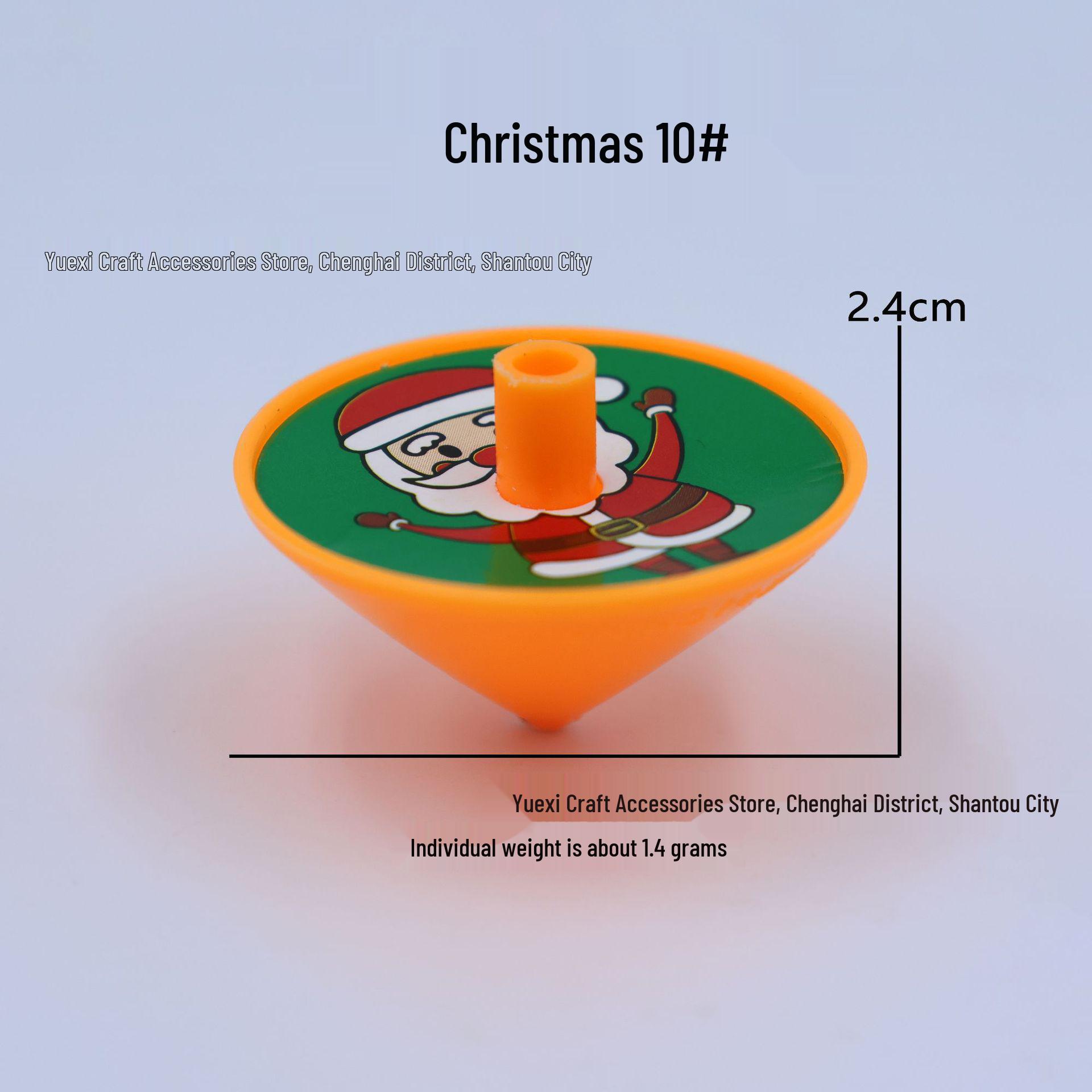 

Holiday-Themed Hand-Twisted Spinning Top: Children s Rotating Gyroscope Toy