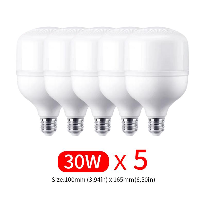 5-10pcs LED Bulb AC 220V E27 LED Lamp 60W 50W 40W 30W 20W 15W 10W 7W 3W Lampada LED Light Bombilla Spotlight Lighting Lamp
