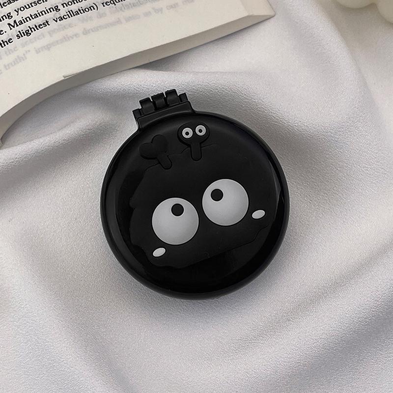 

Милий Складаний Масажний Гребінець з Дзеркалом для Макіяжу Дорожній Портативний Пластиковий Маленький Гребінець з Повітряною Подушкою Антистатична Щітка для Волосся Гребінець з Повітряною Подушкою