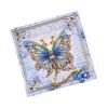 Elegant Butterfly Shape Metal Bookmarks with Chain Pendant Books Page Marker Reading Aid for Book Lover Readers Writers