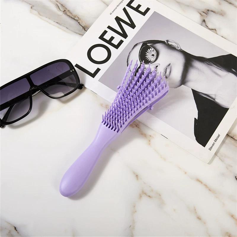 Hair Comb Detangling Brush Women Men Scalp Massage Hair Brush Detangler Brush For Curly Hair Thick Hair Octopus Hairbrush