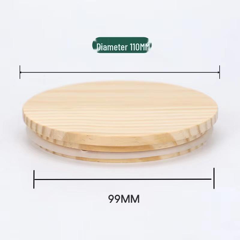 Bamboo Wood Lid for Glass Bottles and Jars