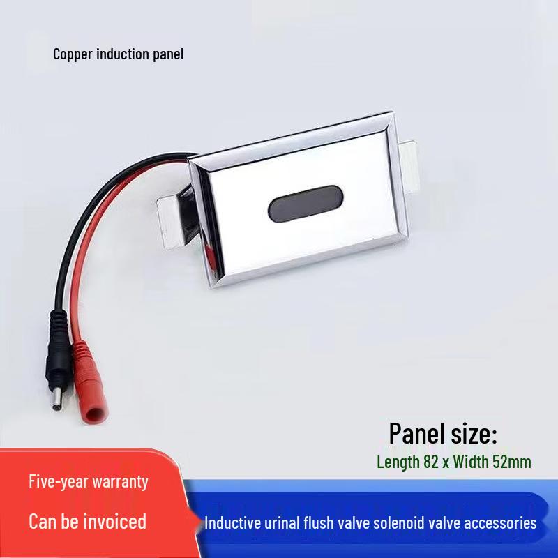 

Smart Urinal Automatic Flusher Solenoid Valve with Copper Panel