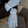 LOVE ME MONSTER [W Concept Exclusive] Ribbon Angora Glove_5COL (L244WGV010)