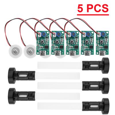 1PCS 5-20PCS DC5V Ultrasonic Spray Humidifier Electronic Atomization Module Set Universal Humidification Module TYPE-C