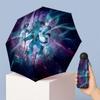 Chelsea FC Pattern Printed Mini 5 Folds 8 Ribs Compact Umbrella Windproof Waterproof Lightweight Portable Folding