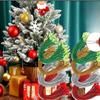 100 Stück Polyester-Schnüre für Weihnachtsanhänger Weihnachtsbaum Xmas-Kugel Tag Werkzeuge Weihnachts-Hängeornament Zubehör 20cm Großhandel