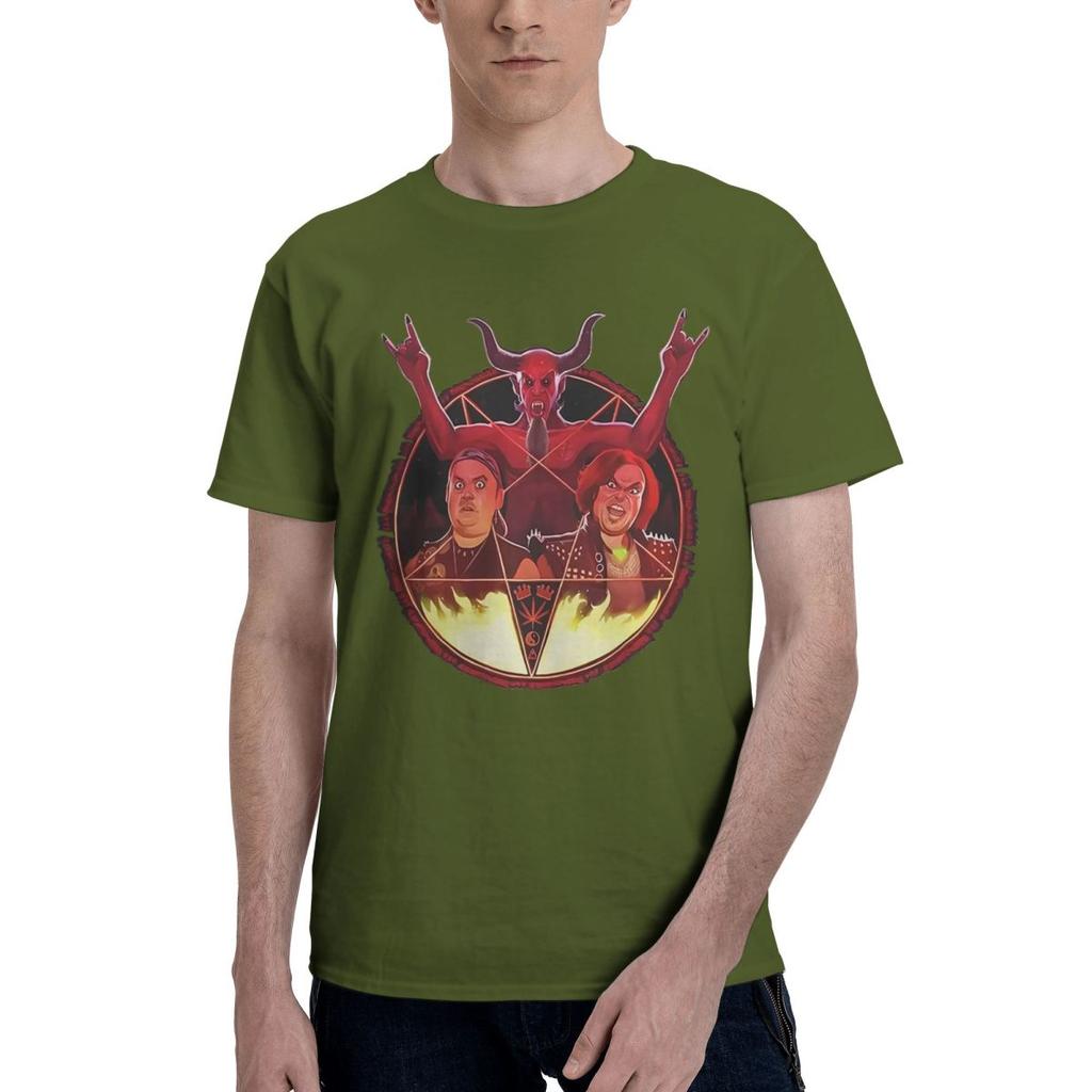 Tenacious D Inspired Heavy Metal Band 100 Cotton Casual Breathable Confortable T Shirt Designer Clothes Men Men TShirt
