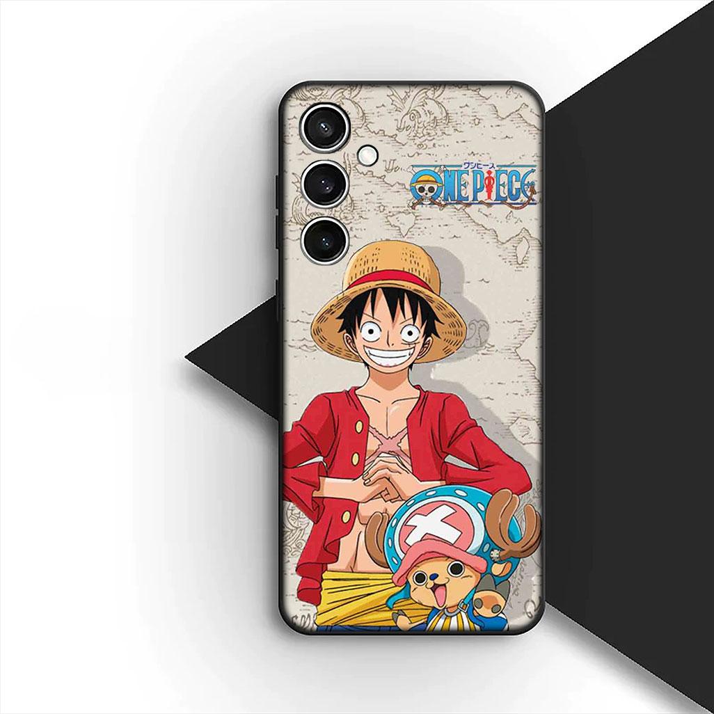

for Samsung Galaxy S20 S22 S21 FE Ultra Plus A07 A17 A15 A16 A25 A57 A37 Phone Cover Case One Pieces Luffy Nami Roronoa Zoro Galaxy S21 FE 5G