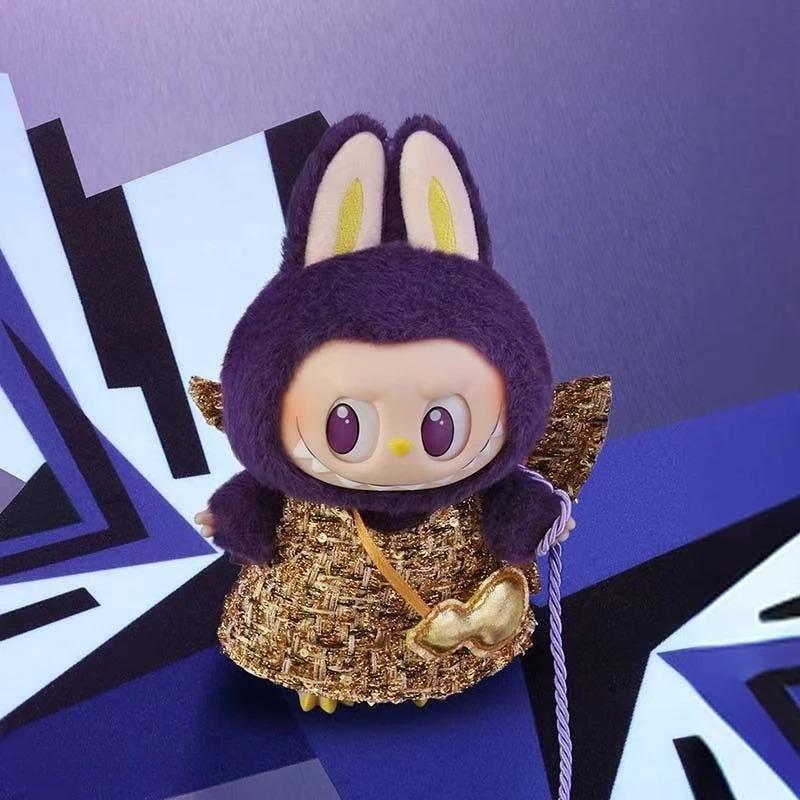LaBuBu V3 Monsters Big Into Energy Series Keychain Kawaii Labubu Figure Face Doll Doll Keyring Decor