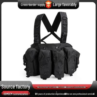Tactical Outdoor Camouflage AK Belly Bib Vest for Combat and Sports