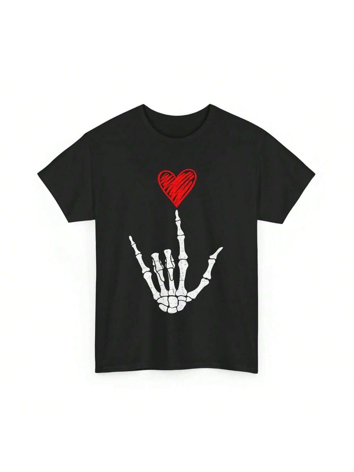 Valentines Day I Love You Hand Sign ASL Heart Wo unisex Kids  unisex T Shirt S разноцветный