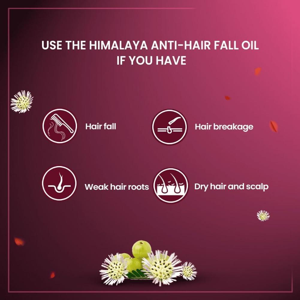 Himalaya Anti-Hair Fall Hair Oil | Non Sticky Hair Oil For Women & Men 200ml