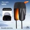 V-Shaped ABS Fiberglass Safety Helmet with Breathable Design and Custom Logo Printing