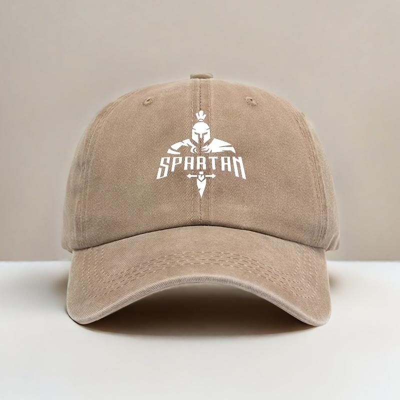 Adjustable Spartan Print Baseball Cap Unisex Sun Hat