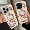 Christmas Hello Kitty iPhone Case for Apple 16 Promax, 15 Plus, 14 Pro, 12X