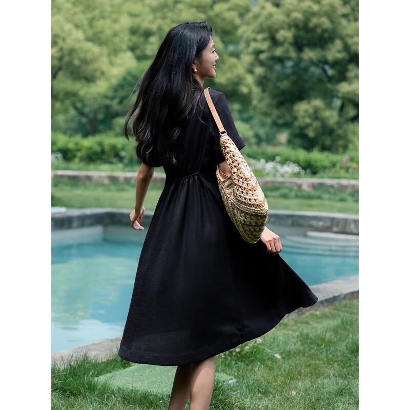 

Jiuzi Anna Ke Ruched Waist Commuter Dress XL