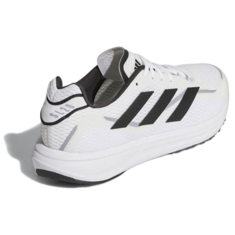 Adidas SL20.3 Tênis Masculino Branco Preto Nuvem Branca Núcleo Preto Halo Prata GY0560