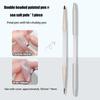 Double Headed Diy Painting Brushes For Nail Art Design Witn Pen Cover Uv Gel Drawing Brush Triangle Pen Manicure Tool
