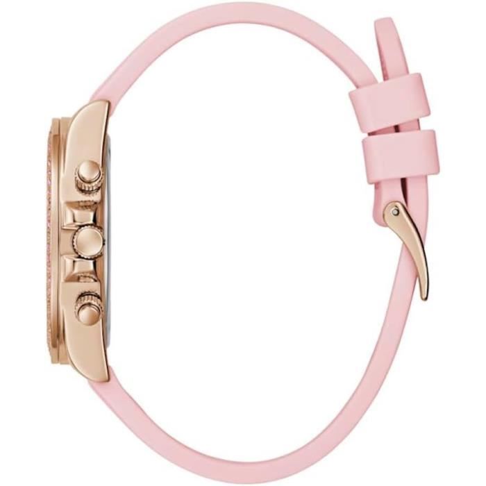 Montre - Guess - Get in Touch Foundation GW0032L4 - Quartz - 38 mm - Silicone Rose
