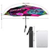 1 Pack Automatic Umbrella With Anti Uv Surface And Stable Ribs For Outdoor Travel With Modern Graffiti Feel