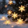 Xiaomi Christmas Snowflake LED String Lights Battery Operated Fairy Lights Xmas Tree Wedding Party Garland Holiday Decoration Lighting