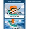 Rc Boat Kayak Racing Ship 2.4G Remote Control Rowing Boat Paddling Water Competition Games Summer Outdoor Toy for Boys Kids Gift
