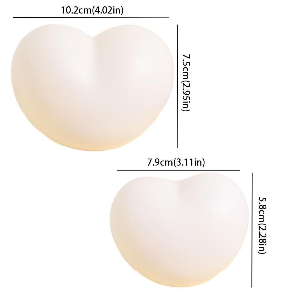 Red Pink Color Love Gift Night Light Creative Design Love-Themed Night Light Qixi Festival