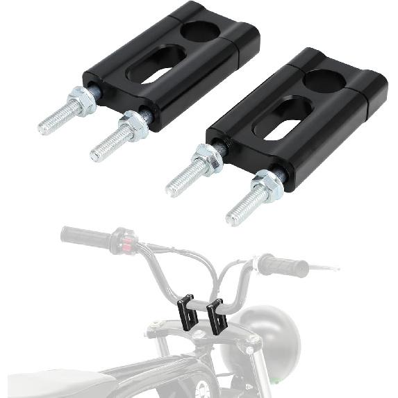 Handlebar Risers 7/8" 22mm Handle Bar Clamps CNC Universal for BT200X CT200 SSR125 MX650 MX350 CRF XR XR Apollo RFZ 50 70 90 110 125 Mini Bike Dirt