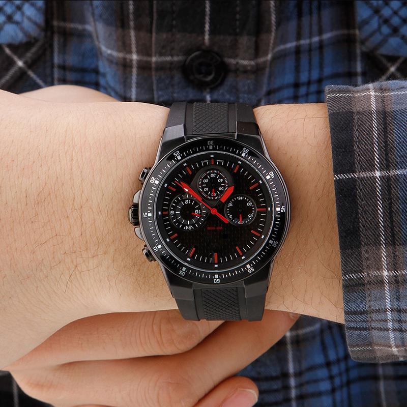 Resin Watchband For Casio EF-552 EF-552D-1A Watch Strap Waterproof Sports Rubber Bracelet Watch Accessories 20mm