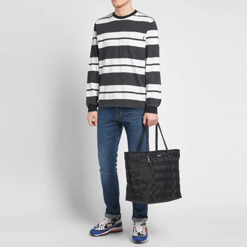 Nike Sportswear Polyester Tote Bag, Shopping Bag, Shoulder Bag, Handbag Regular Unisex Black Casual BA4989-010