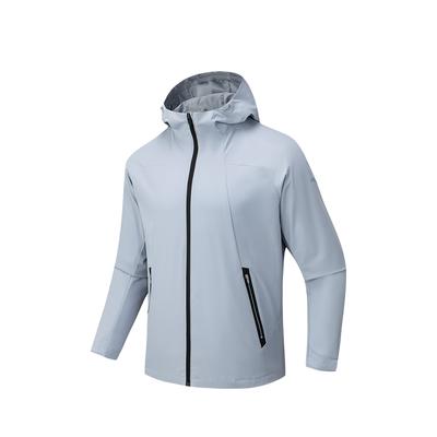 Simple Casual Fashion Zip Hooded Jacket Men Jackets 152627613-3