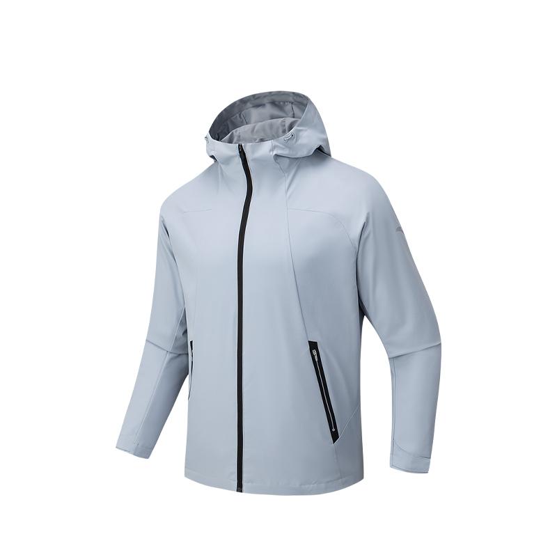 Anta Simple Casual Fashion Zip Hooded Jacket Men jackets 152627613-3 M