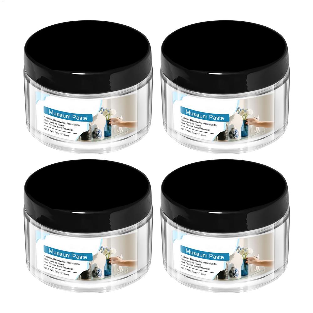 Museum Paste 50g Removable Reusable Mounting Putty Clear Adhesive for Exhibit Ceramic Artifact Photo Poster Wall Hanging Safe