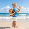 Children Water Gun Backpack Toy Large Capacity Pull-Type Water Sprayer Suitable for Outdoor Beach and Summer Water Play Activities