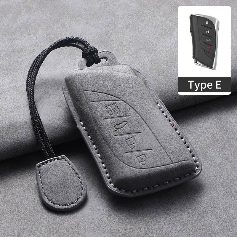 

For Lexus NX IS RX ES GX LX LS UX GS 200 260 300 350 NX200 NX300 RX350 ES300 Leather Car Key Cover Case Holder Key Accessories