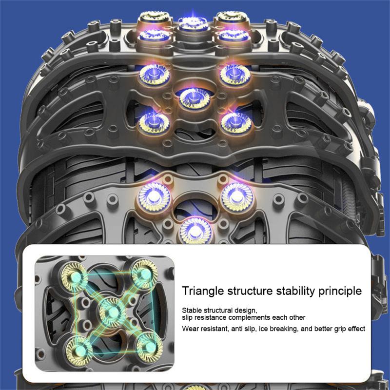 New Anti Skid Snow Chains Universal Car Winter Tire Wheels Chains Wear-resistant Outdoor Snow Tire Emergency Anti Slip Chain