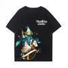 Witch Hat Atelier Shirt Vintage Washed Unisex Oversized Anime Streetwear Soft Cotton Short Sleeve Tee Gift Clothing Tops Hot