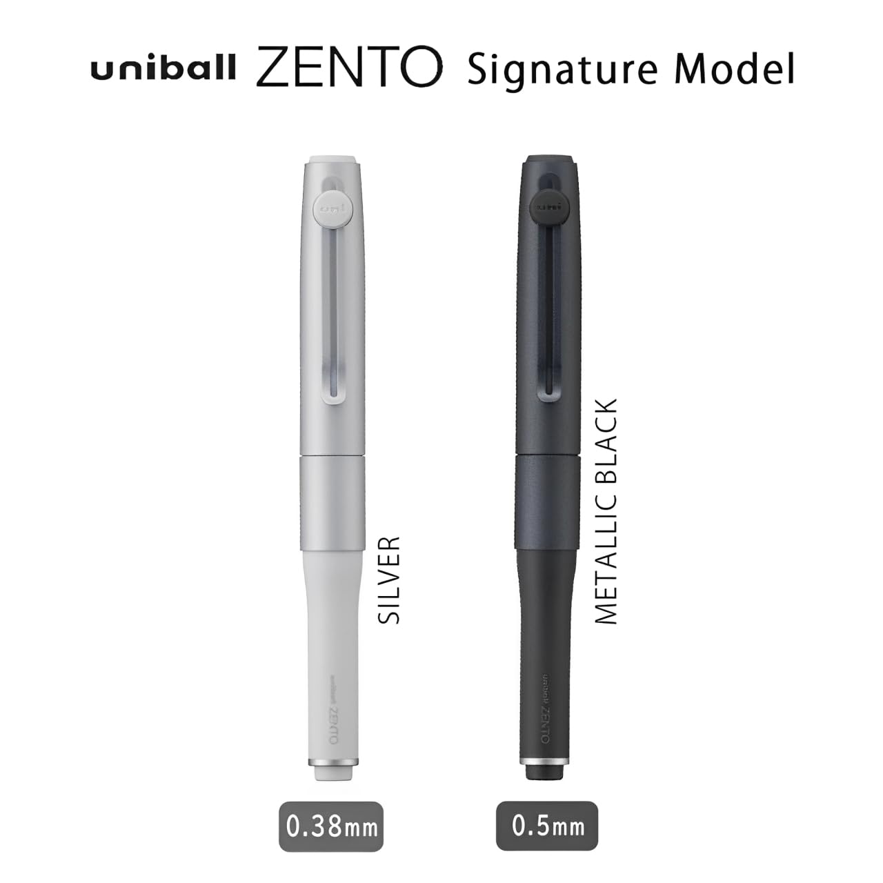 uniball ZENTO　Signature model　0.38 / 0.5 Kup uniball ZENTO Model Signature Uniball Zento / 0,5 mm