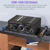 Mini Audio 2-Channel Stereo Power Amplifier Portable Sound Amplifier Aux Input Speaker Amp For Car And Home Ak270