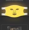 LED Photon Beauty Mask: Infrared & Blue Light Home Use Silicone Therapy Device