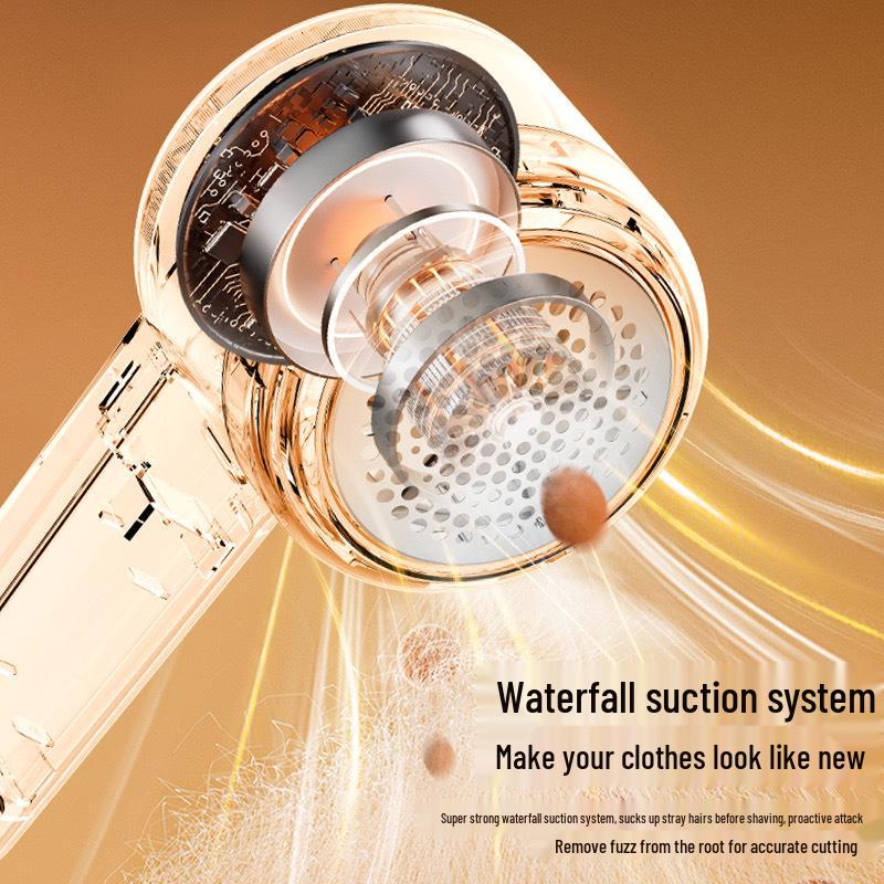 Rechargeable Lint Remover with 6 Blades & Widened Mesh