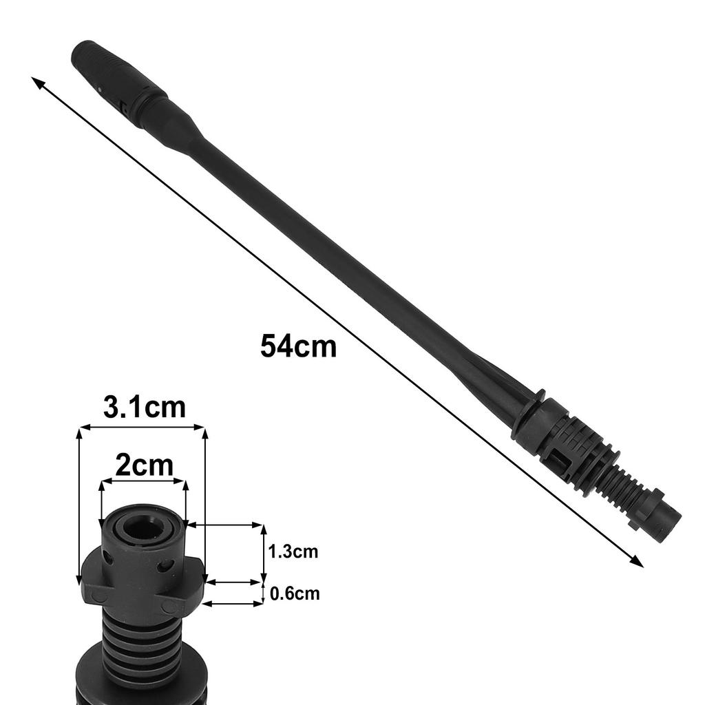 New Practical Lance Nozzle Cleaner High-pressure 0 ~ 60 Degrees For Karcher For Various Cleaning Tasks Plastic