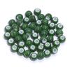 30pcs/lot Round Shape Ceramic Beads Colorful Loose Beads Spacer Beads For DIY Jewelry Making  Necklace Bracelet Accessories
