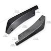 Side Skirt Protector Spoiler Covers Compatible with Chrysler 300 200 2005-2023 300C Car Rear Bumper Spoiler Lip Splitter Diffuser Body Kit(Black)