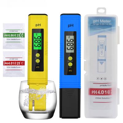 Stylo de test de pH, testeur d'acidité de pH portable de haute précision, instrument de surveillance du pH, instrument de test de la qualité de l'eau