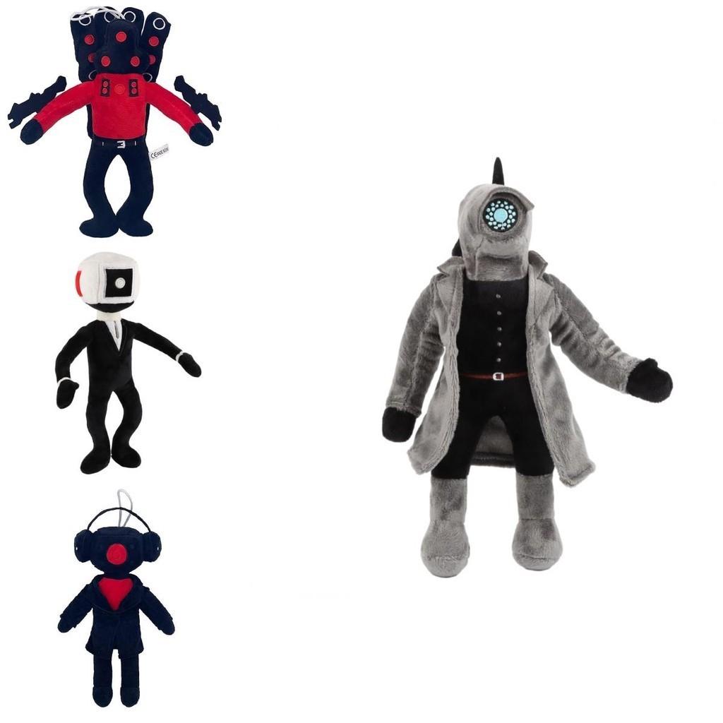 Skibidi Toilet Plush Funny Cute Plush Toy For All Ages Short Hair Fur