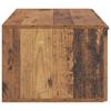 Wall Mounted TV Cabinet Reclaimed Wood Look 59.5 x 41 x 30 cm