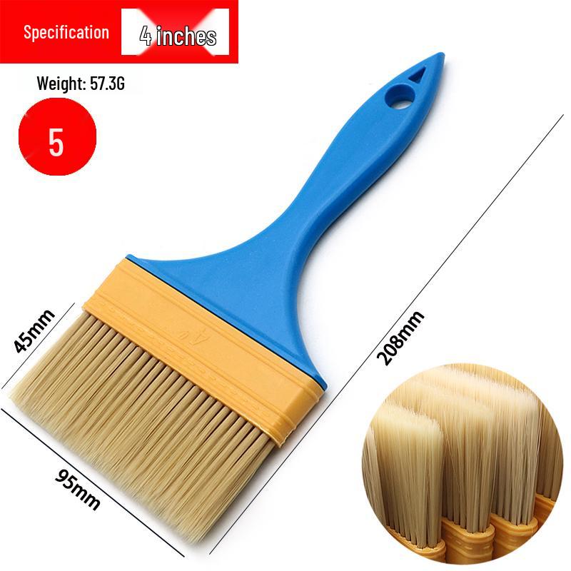 Industriële Nylon Lange Borstel Set - Duurzaam Schoonmaak- en Stofverwijderingsgereedschap met Niet-Afstotende Harde Borstelharen